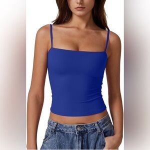 Qinsen Cami Tank Top Medium
